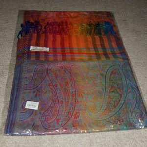 Vibrant Pashmina from Barcelona